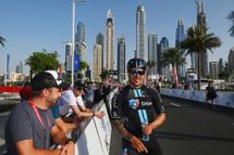 Sam Welsford celebrates first WorldTour podium at UAE Tour