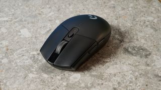 Photograph of the Logitech G305 Lightspeed wireless gaming mouse