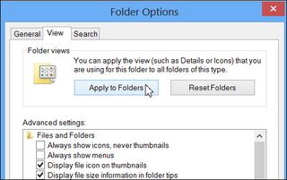 Folder options
