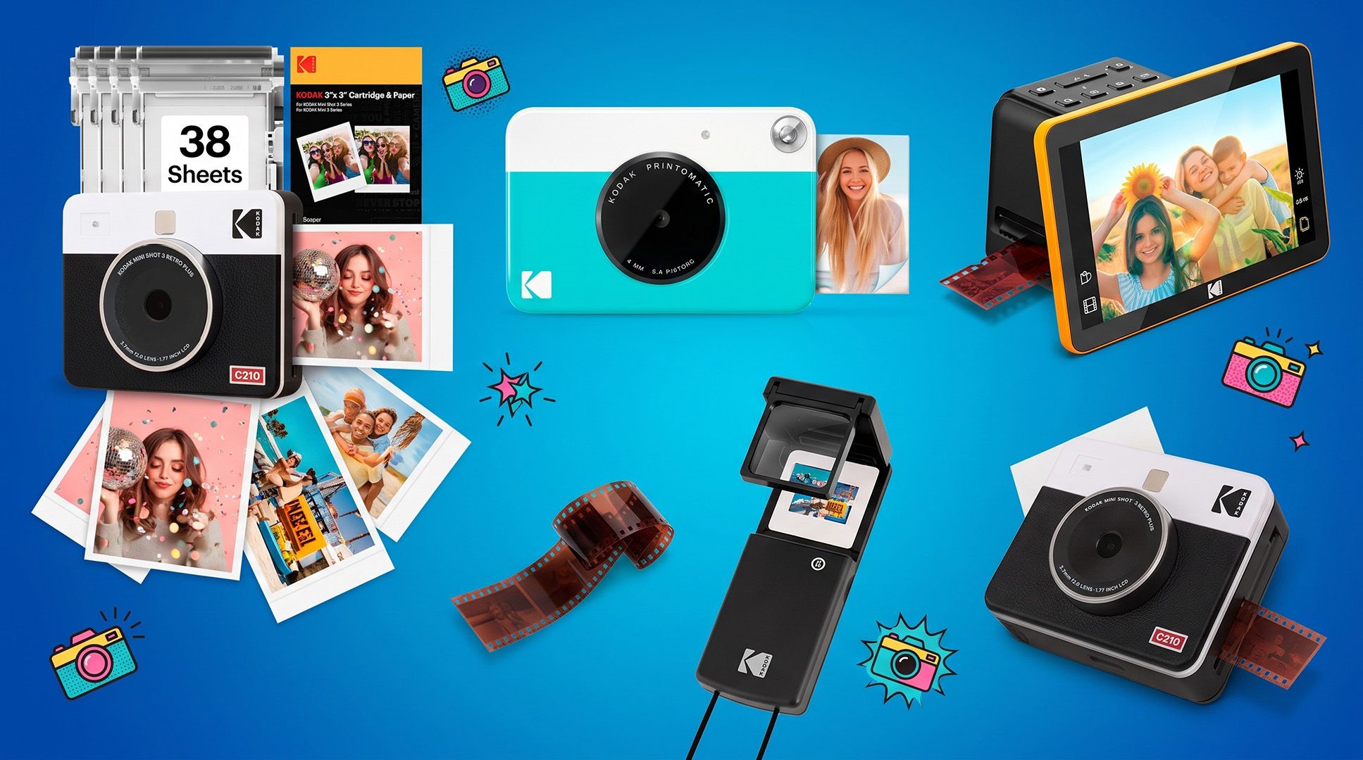 tomsguide.com - Will Salmon - These 9 Kodak instant cameras and accessories are must-haves for your summer break - starting at $9.99