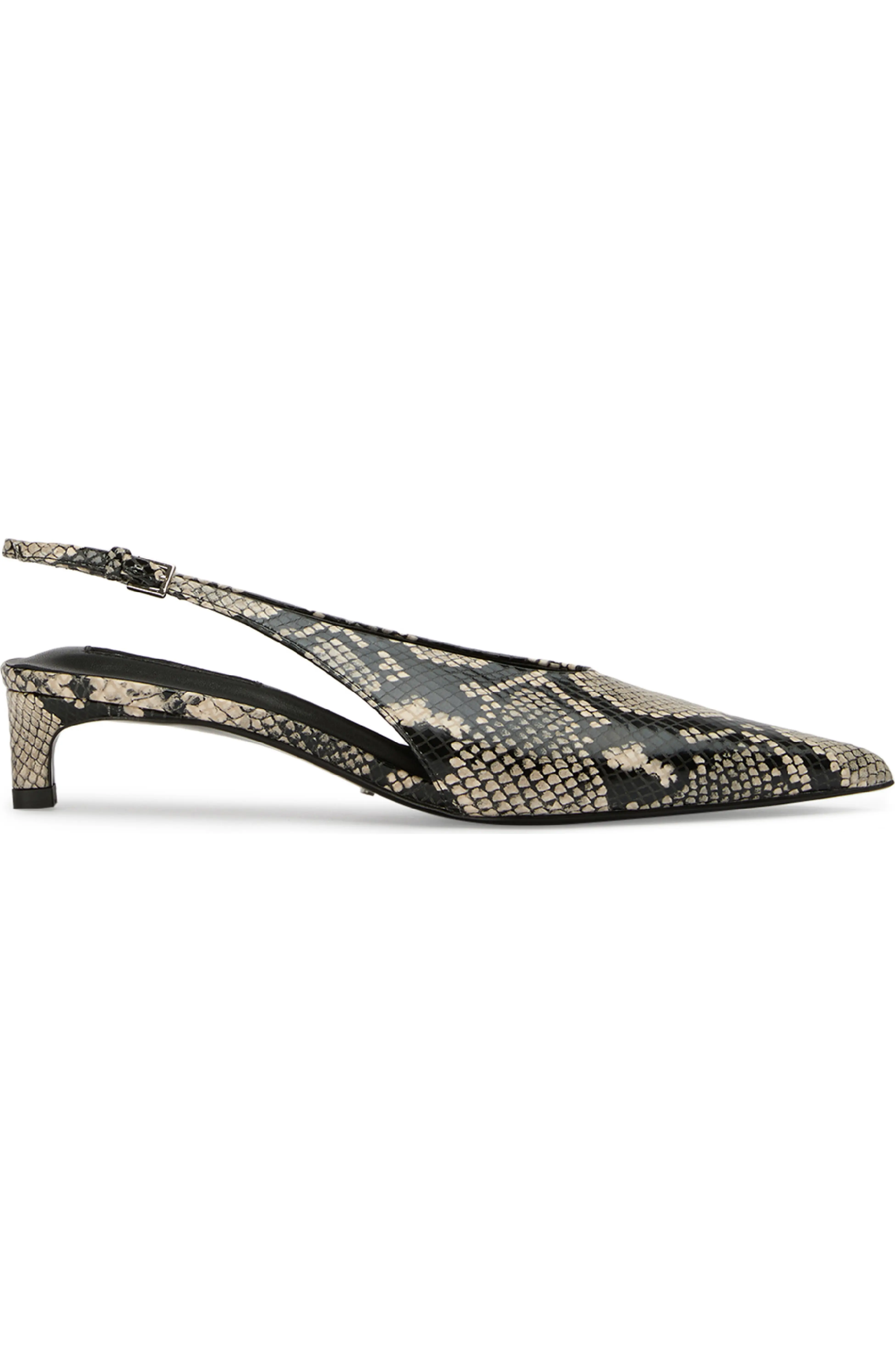 Tony Bianco, Charlie Slingback Pointed Toe Kitten Heel Pump