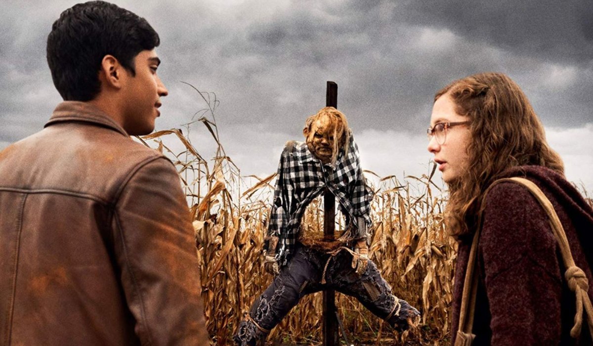 Scary Stories To Tell In The Dark Ramon and Stella out in the field with Harold