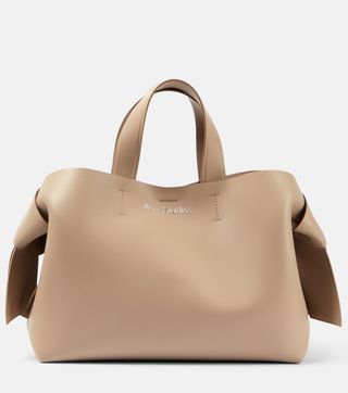 Musubi Medium Leather Tote Bag