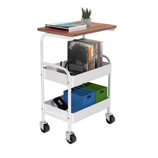 home office cart with three tiers