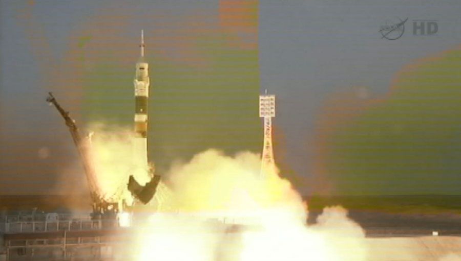 Expedition 34 Launch