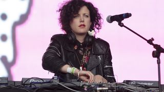 Annie Mac performs on stage during Park Life Festival at Platt Fields Park on June 10, 2012 in Manchester, United Kingdom