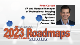 Ryan Carson, VP and General Manager of Professional Imaging and Visual Systems for Panasonic Connect NA
