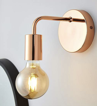 Dunelm copper deals pendant light