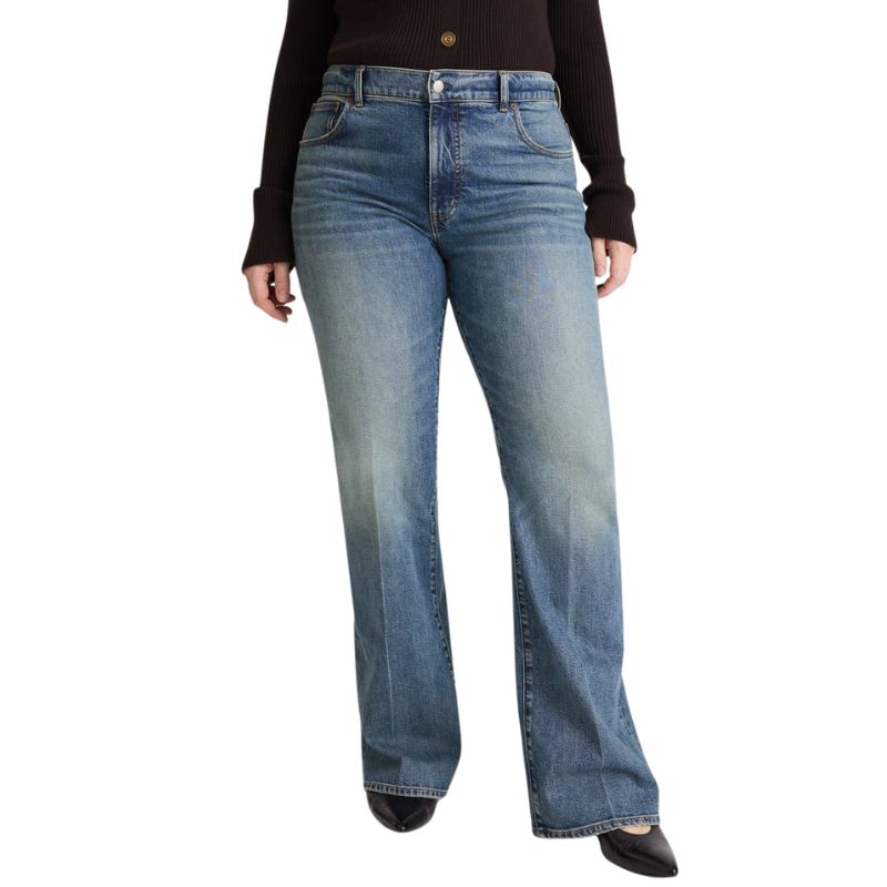 Image of flared jeans