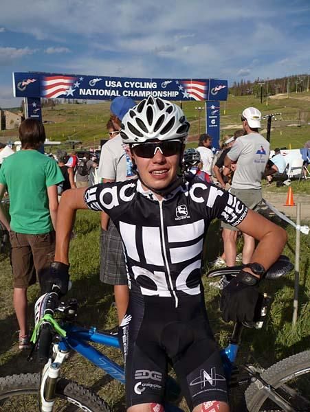Spence Peterson (Above Category Racing) is the new Junior men's 13-14 champion.