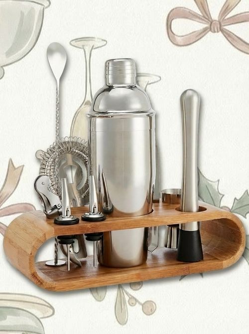 10-Piece Stainless Steel Bar Tools Set