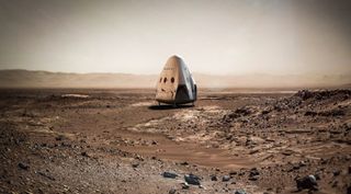 SpaceX is planning its own private mission to Mars using its Dragon spacecraft.