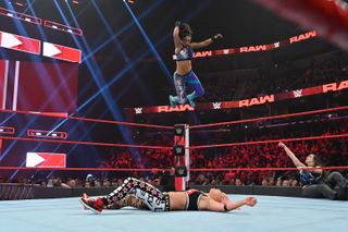 USA's 'WWE Monday Night Raw' drew more than 2.6 social media interactions last week.