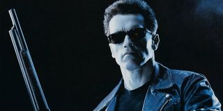 Terminator 2 Judgement Day Poster Arnold Schwarzenegger