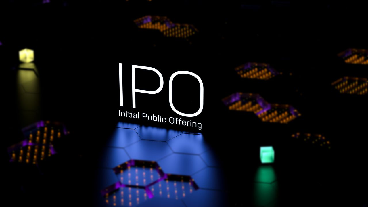 IPO Initial Public Offering text