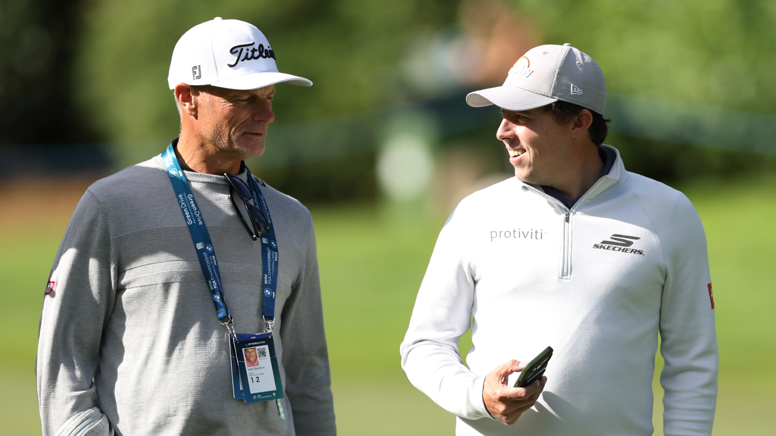 Mark Blackburn and Matt Fitzpatrick