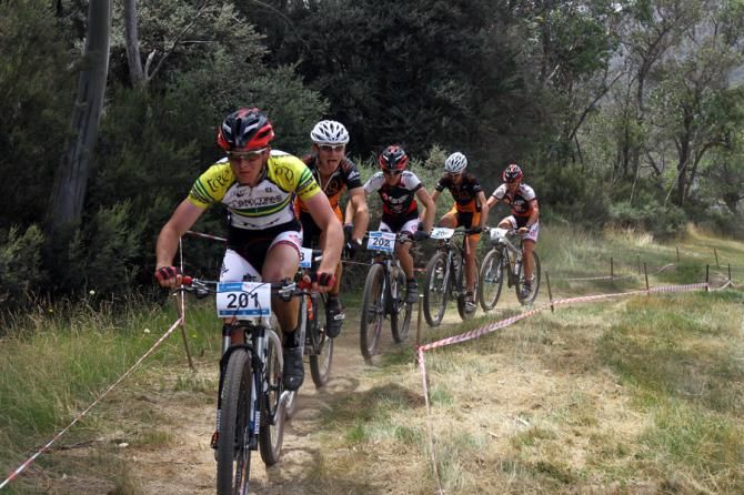 The U19 men's train
