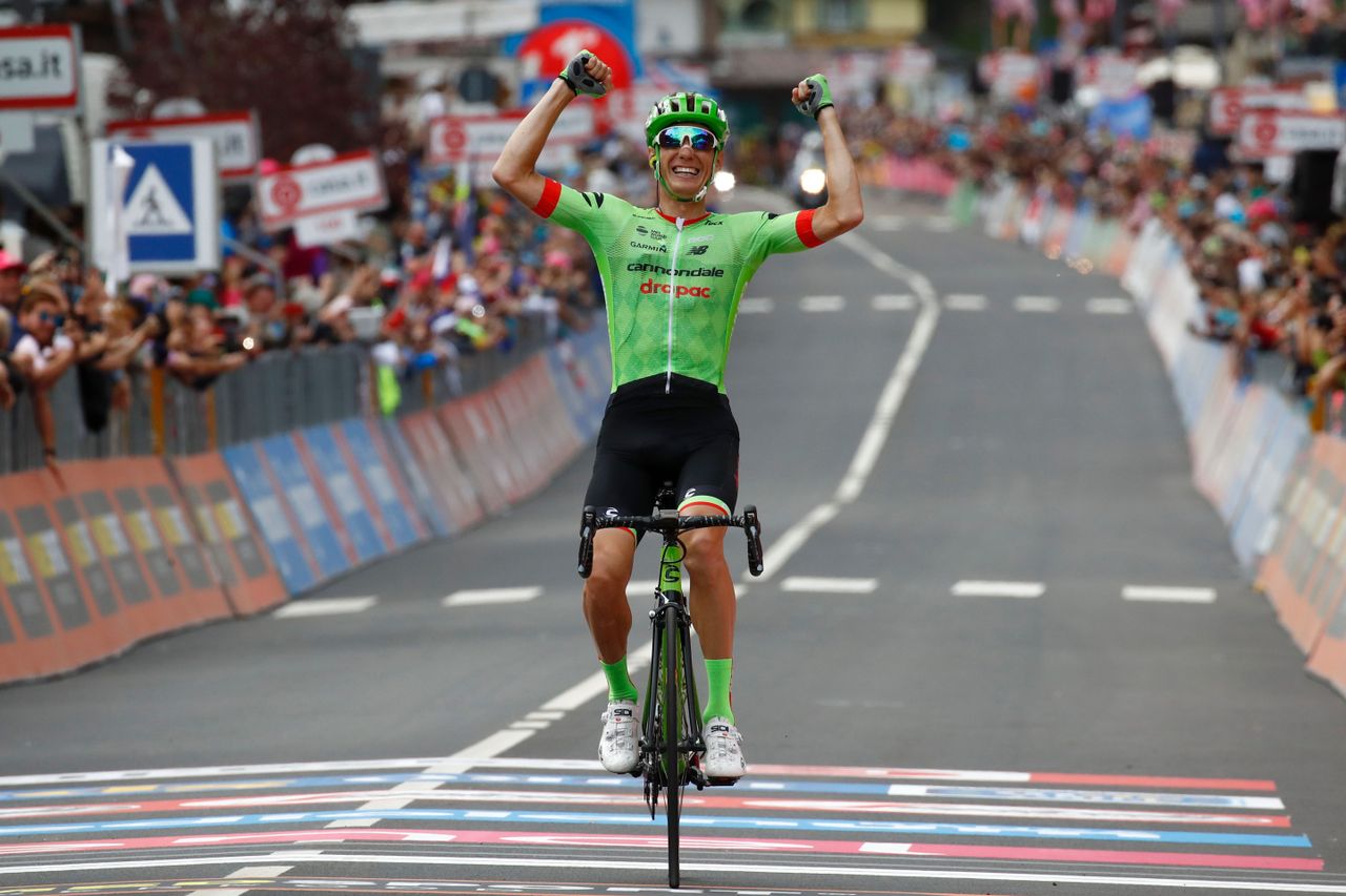 Pierre Rolland wins stage 17 at the Giro d'Italia