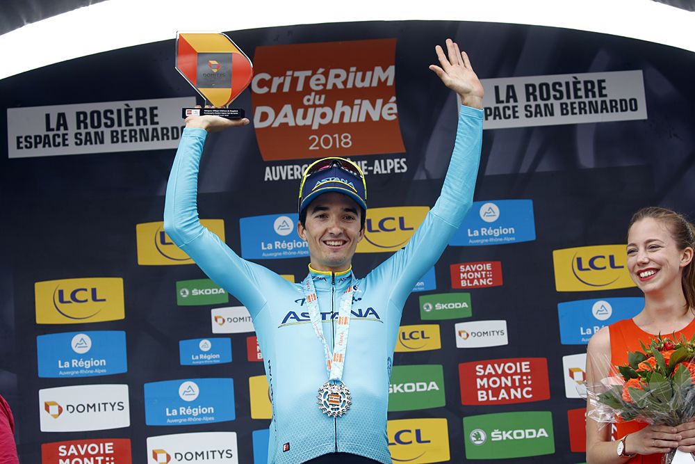 Pello Bilbao (Astana) wins stage 6 at Criterium du Dauphine