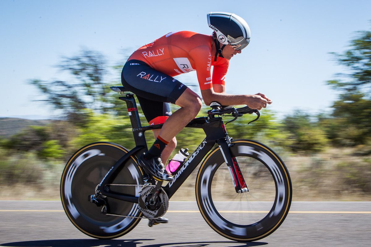 Danny Pate (Rally) saves his legs for Sundays difficult stage.