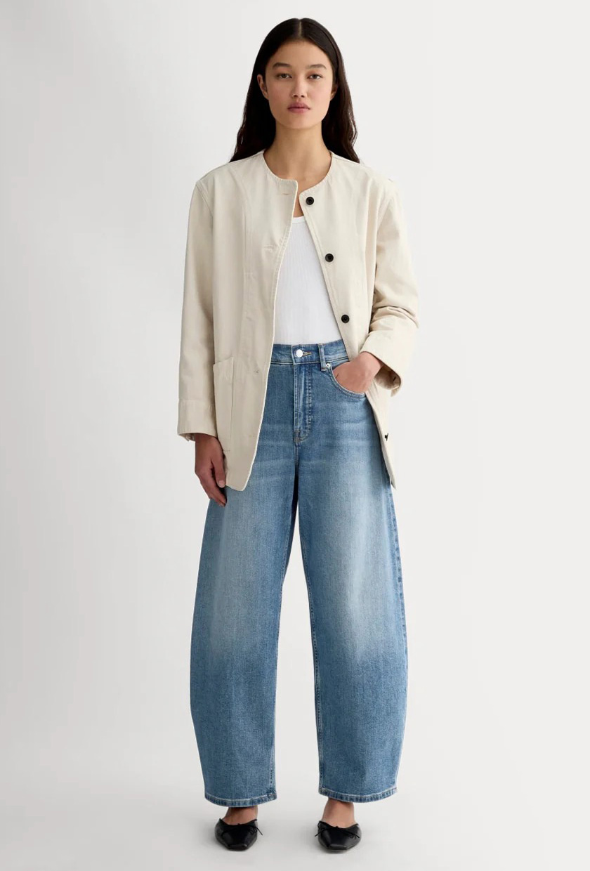 The Way-High Curve Jean | Vintage Blue