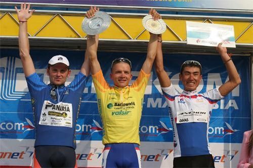 The final podium.