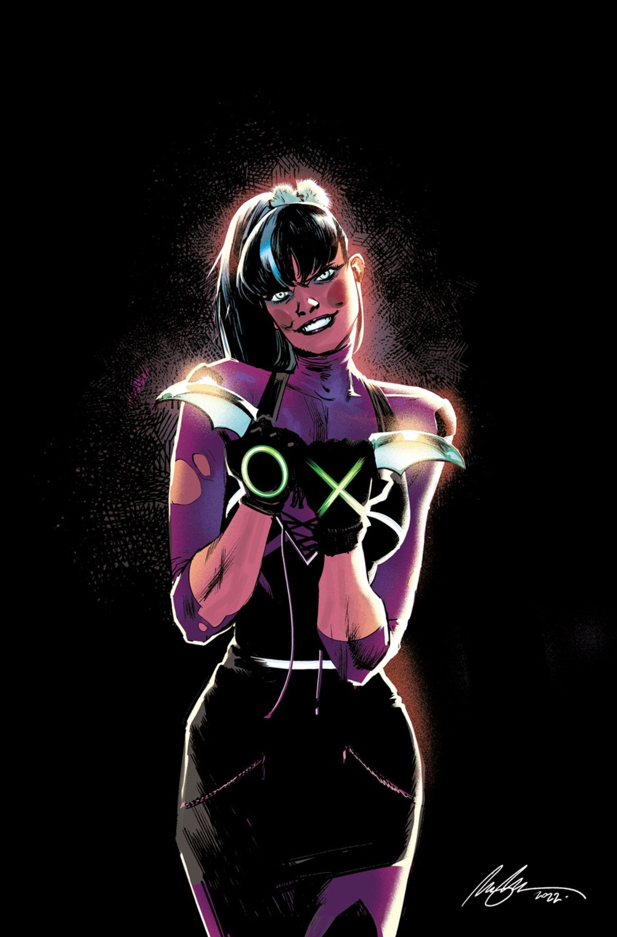 Punchline: The Gotham Game #1 variant cover by Rafael Albuquerque