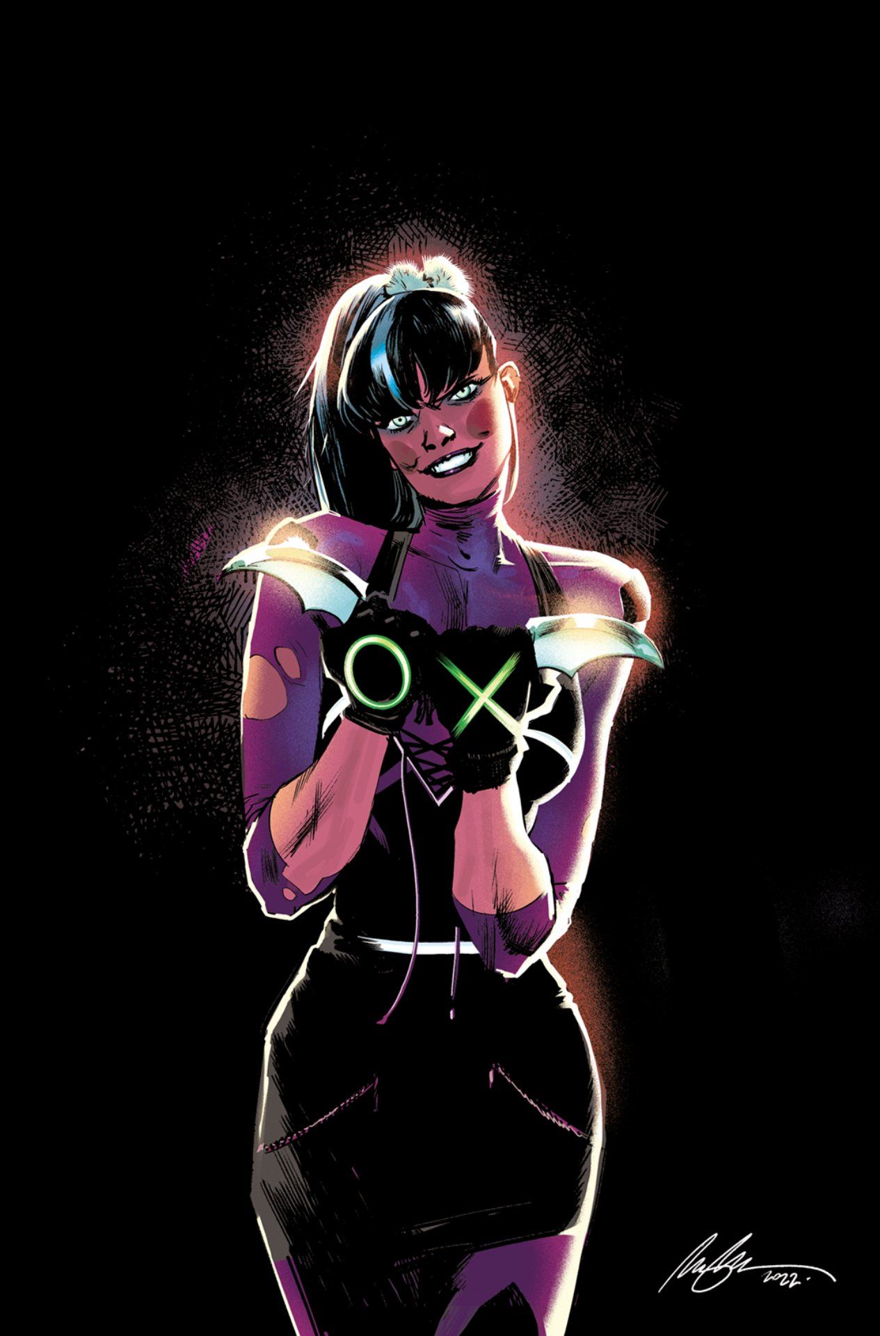 Punchline: The Gotham Game #1 variant cover by Rafael Albuquerque