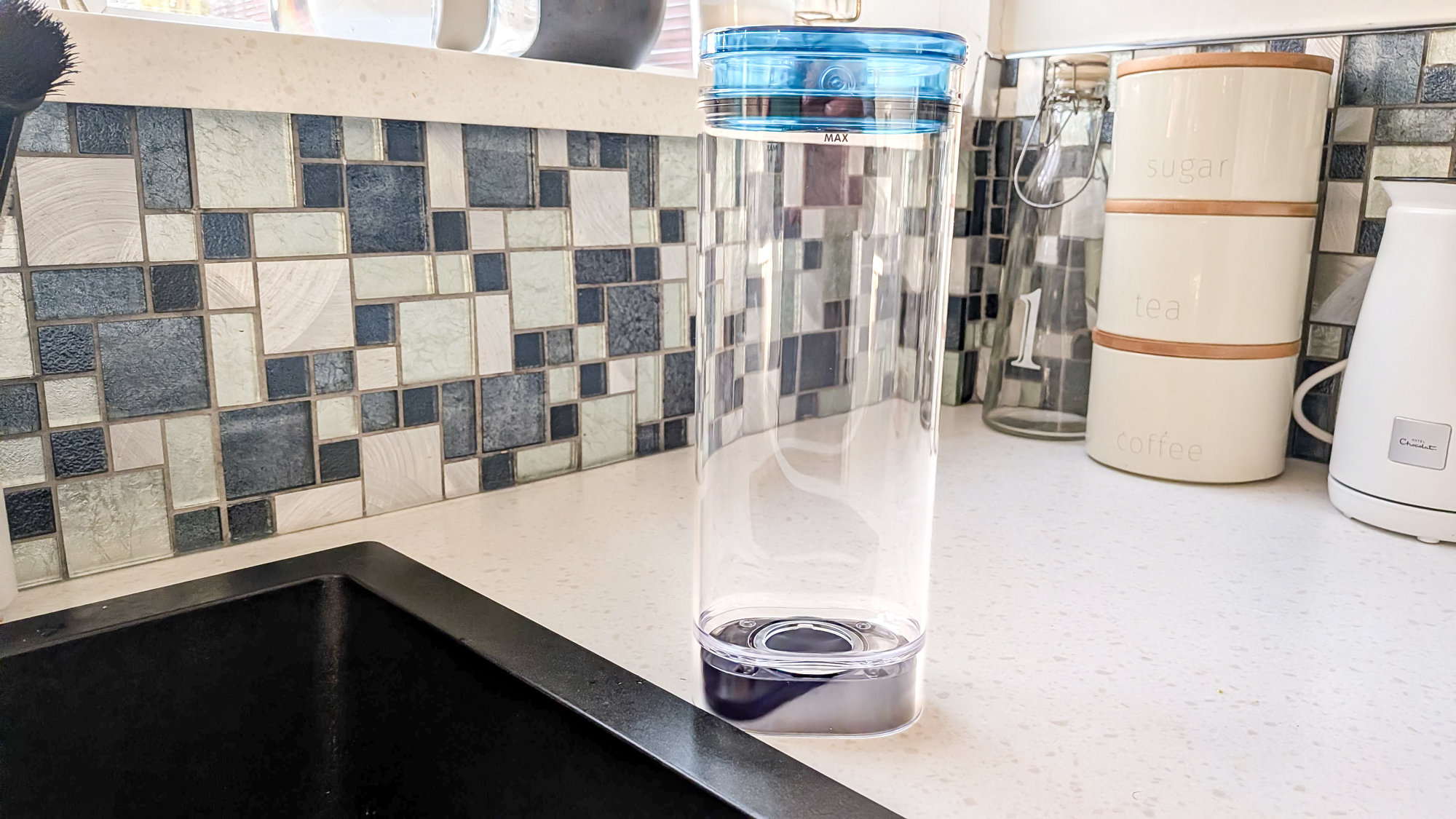 Dyson Clean + Wash Hygiene filling water tank