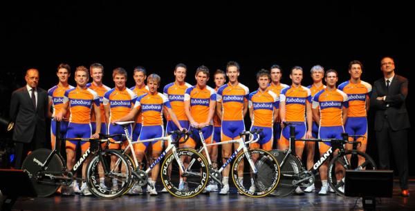The riders from the Rabobank Continental development team