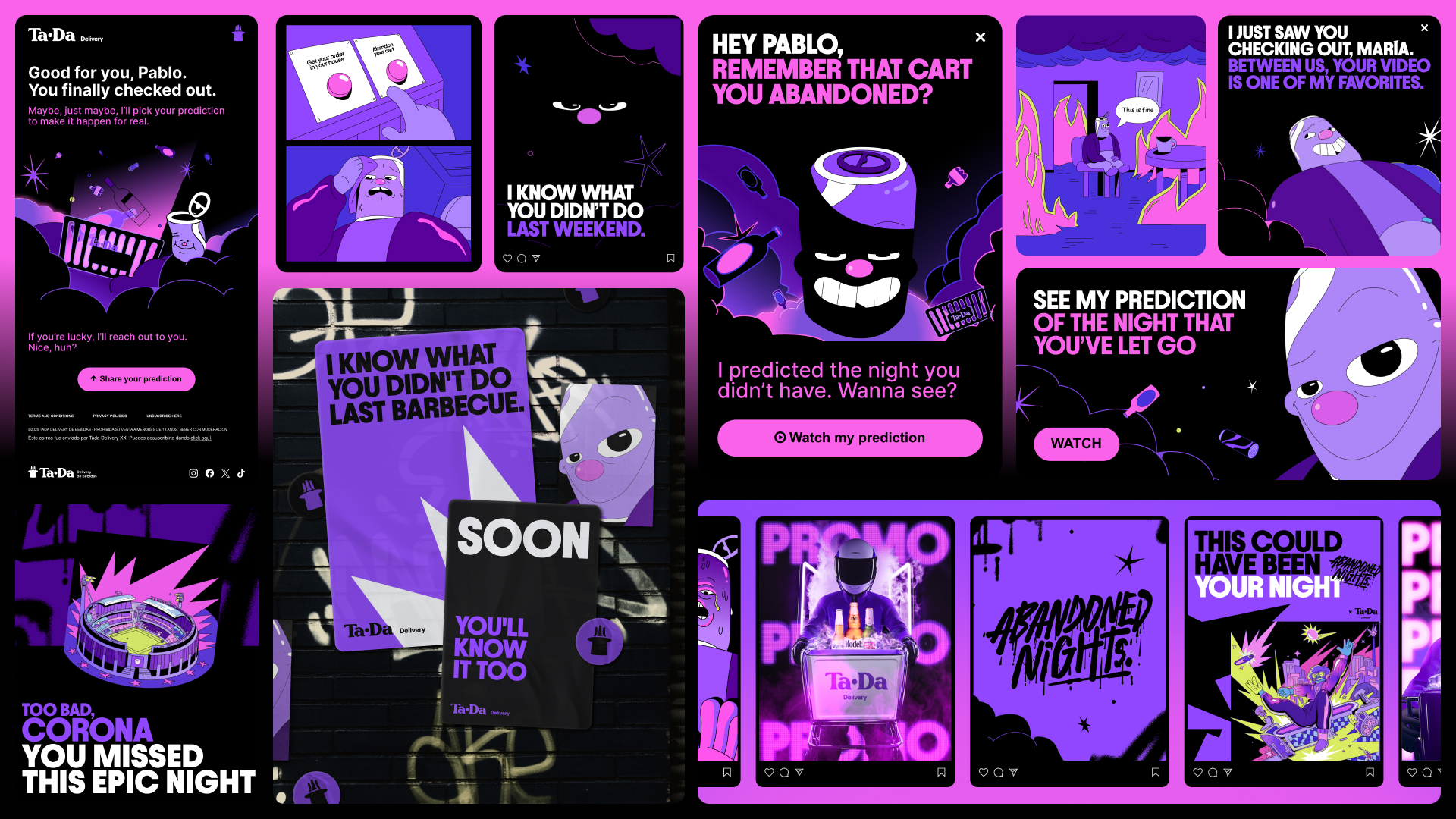 Abandoned nights campaign