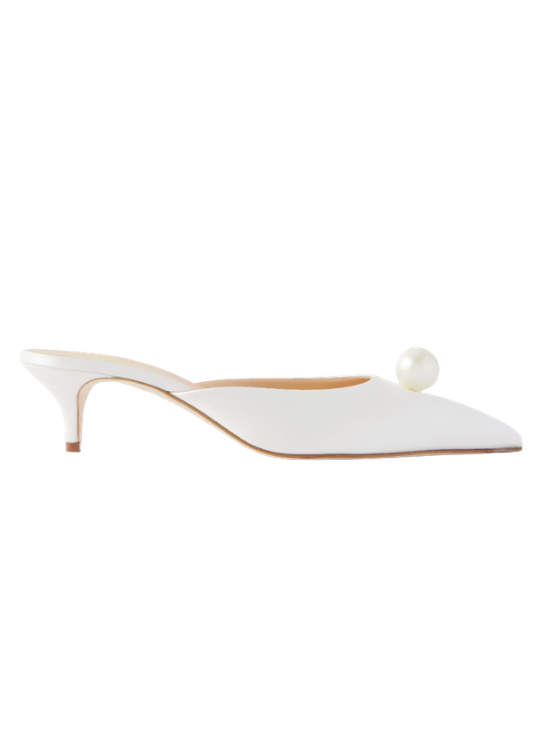 MAGDA BUTRYM, Embellished Satin Pumps