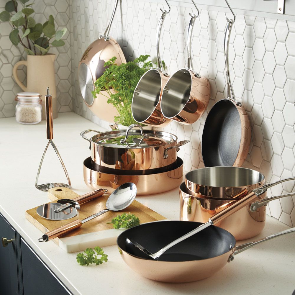 Premium Aldi copper pans are back just in time for Christmas! Ideal Home