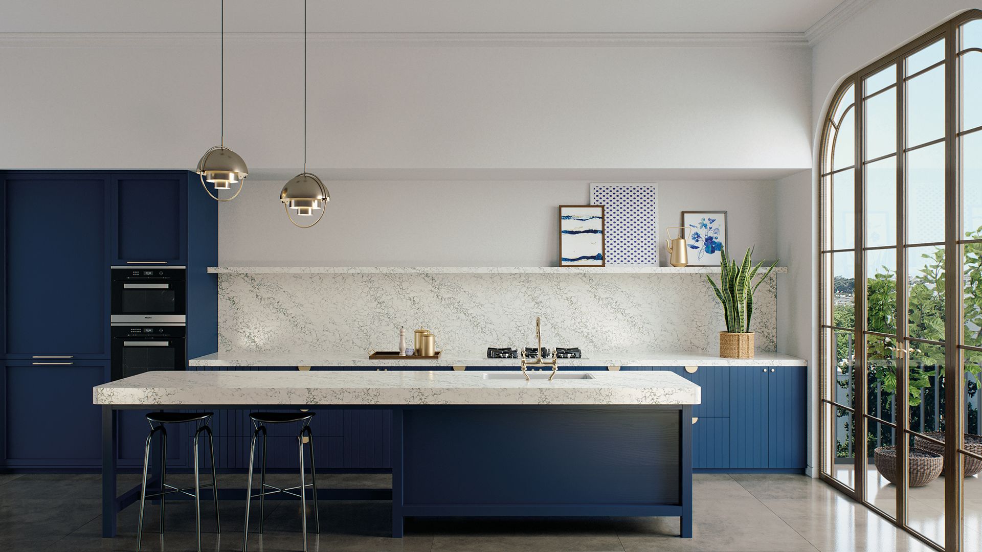 backsplash ideas using The Whitelight Collection