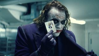 Heath Ledger as the Joker in The Dark Knight