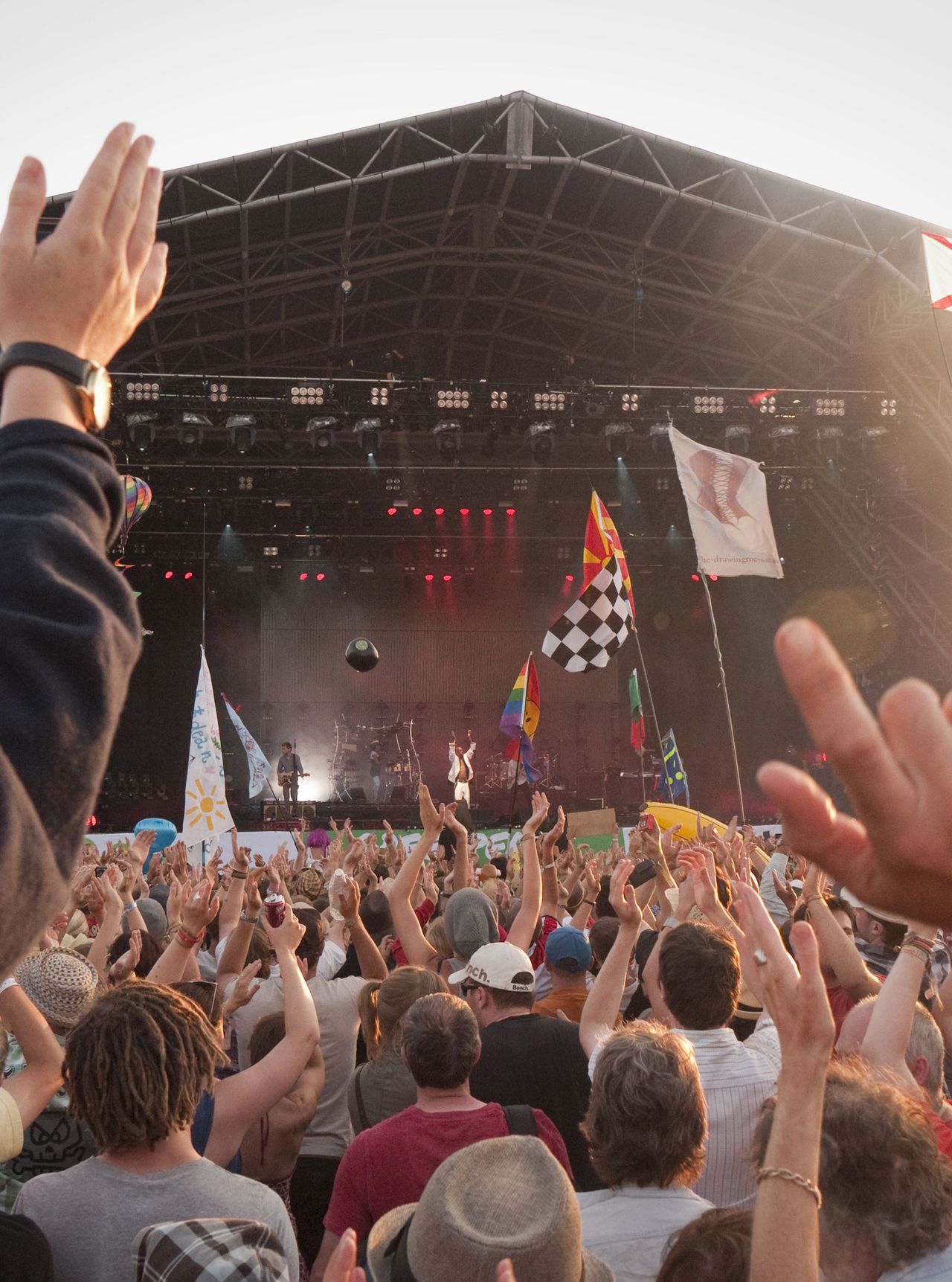 Pyramid stage