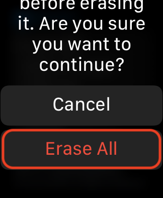 How to erase all data on Apple Watch - erase all