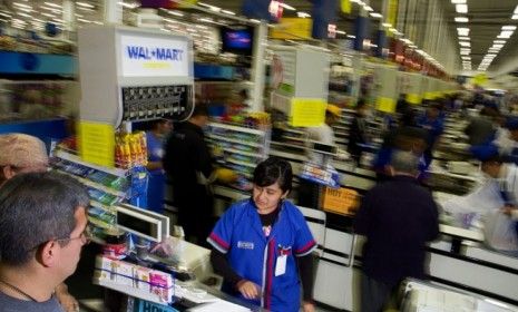 A busy Mexican Walmart: The retail chain&amp;#039;s south-of-the-border scandal could mean jail time for some executives.