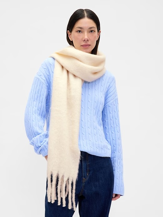 Gap, Brushed Fringe Scarf (Was $50)