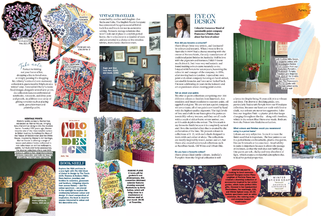 Period Living January 2021 Issue Preview