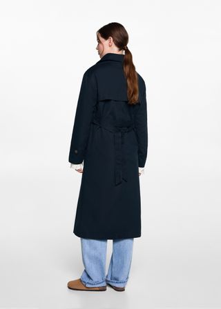 Classic Trench Coat With Belt - Teen | Mango Usa