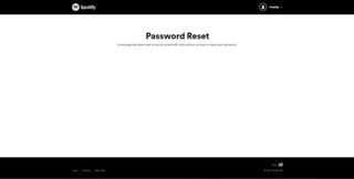 How to reset Spotify password