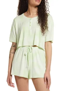 7. So Soft Henley Pyjama Set: