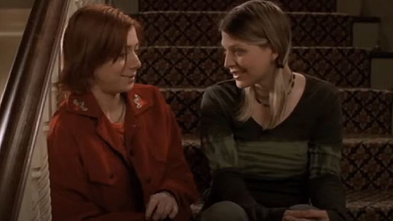 Willow and Tara in Buffy the Vampire Slayer.