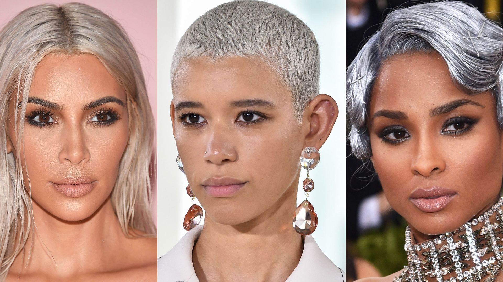 Silver Hair Idea Photos - Celebrities With Gray Hair | Marie Claire