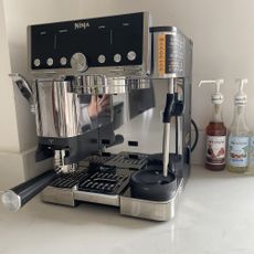 Ninja Luxe Cafe Pro with iced coffee 