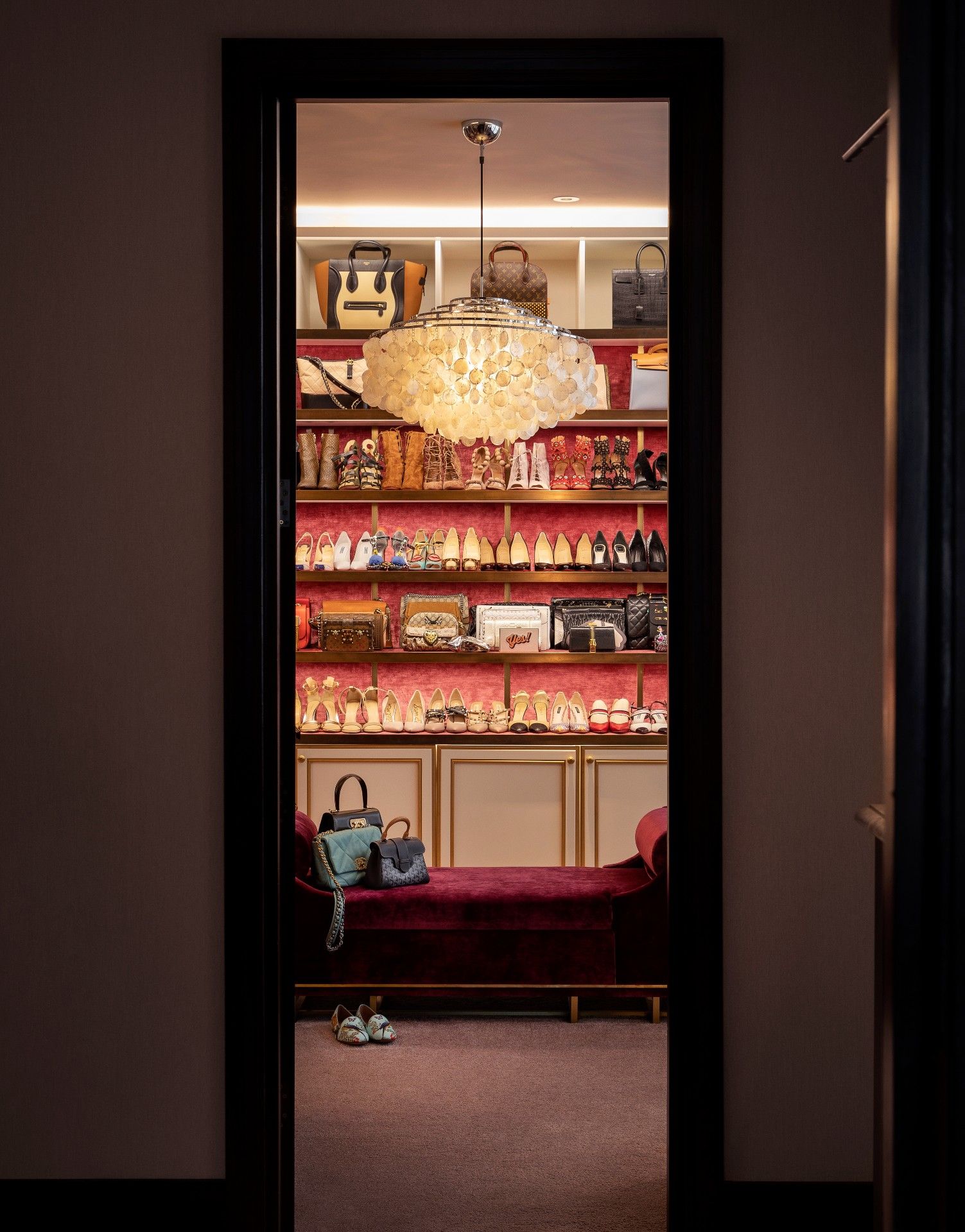 Jason Atherton home dressing room