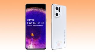 A leaked image of the Oppo Find X5 Pro