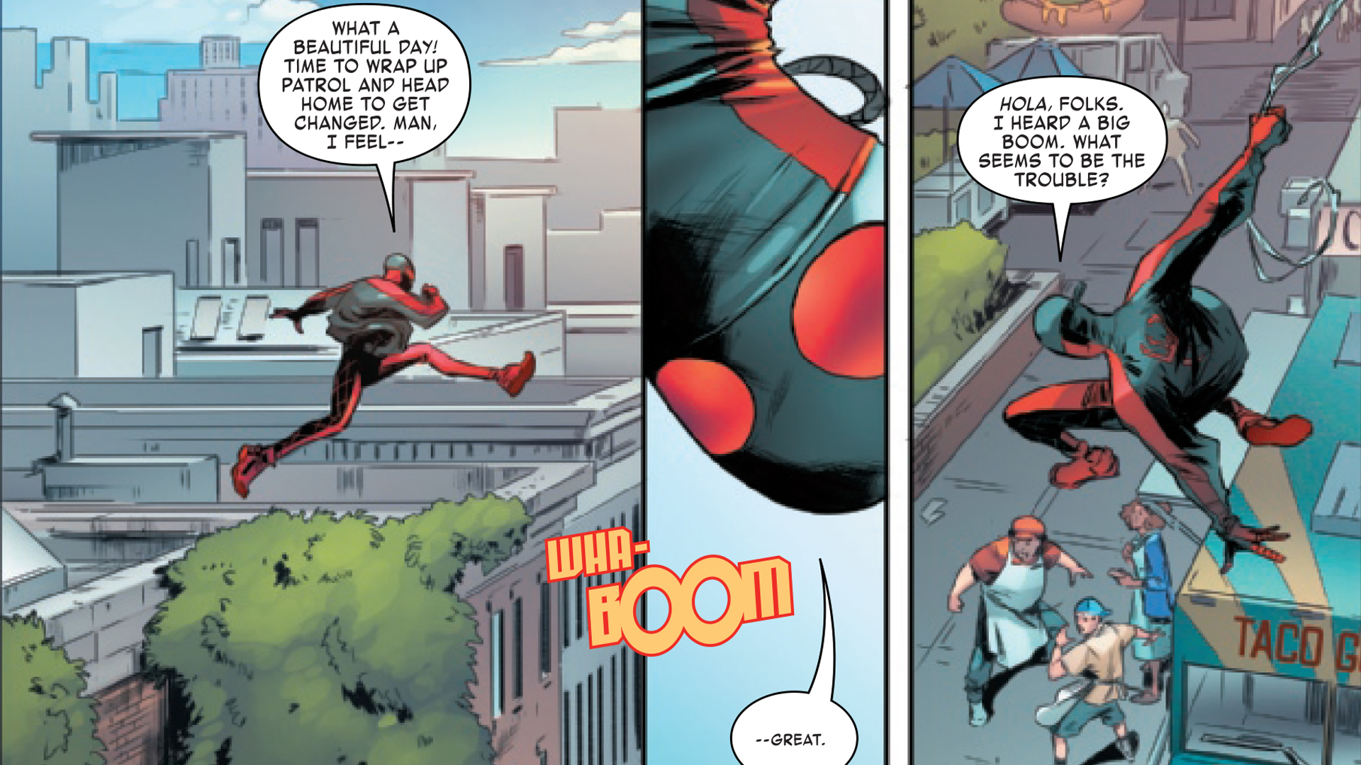 Check out the new Spider-Fits in Miles Morales - Spider-Man #30 preview |  GamesRadar+