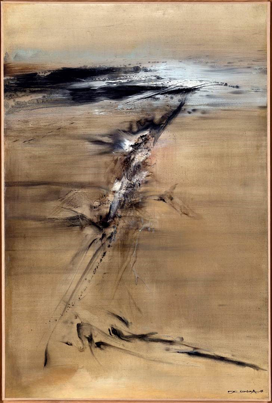 Zao Wou-Ki, 10.05.62, 1962. Oil on canvas, 130 x 89 cm.